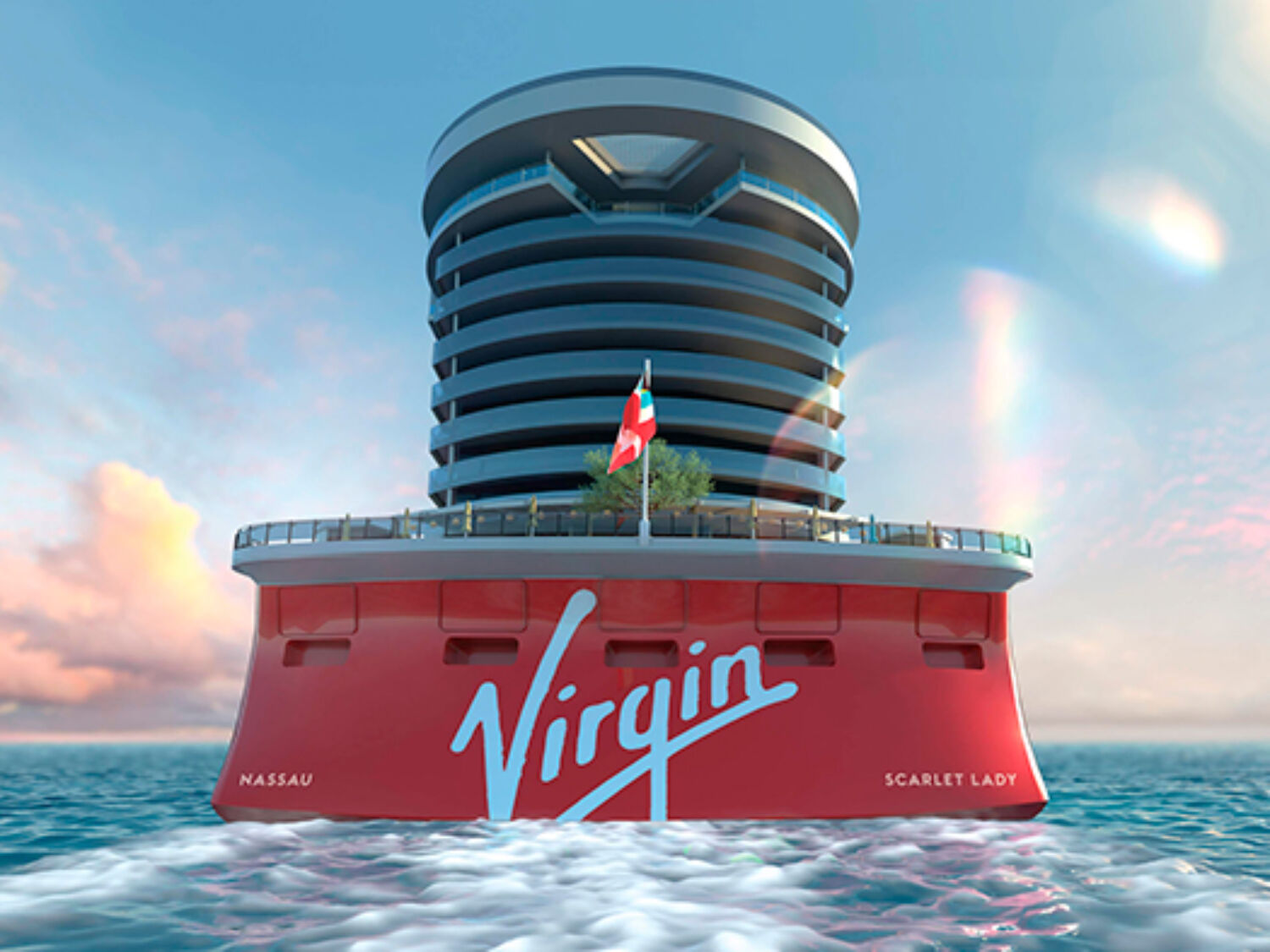 Virgin Voyages Boat