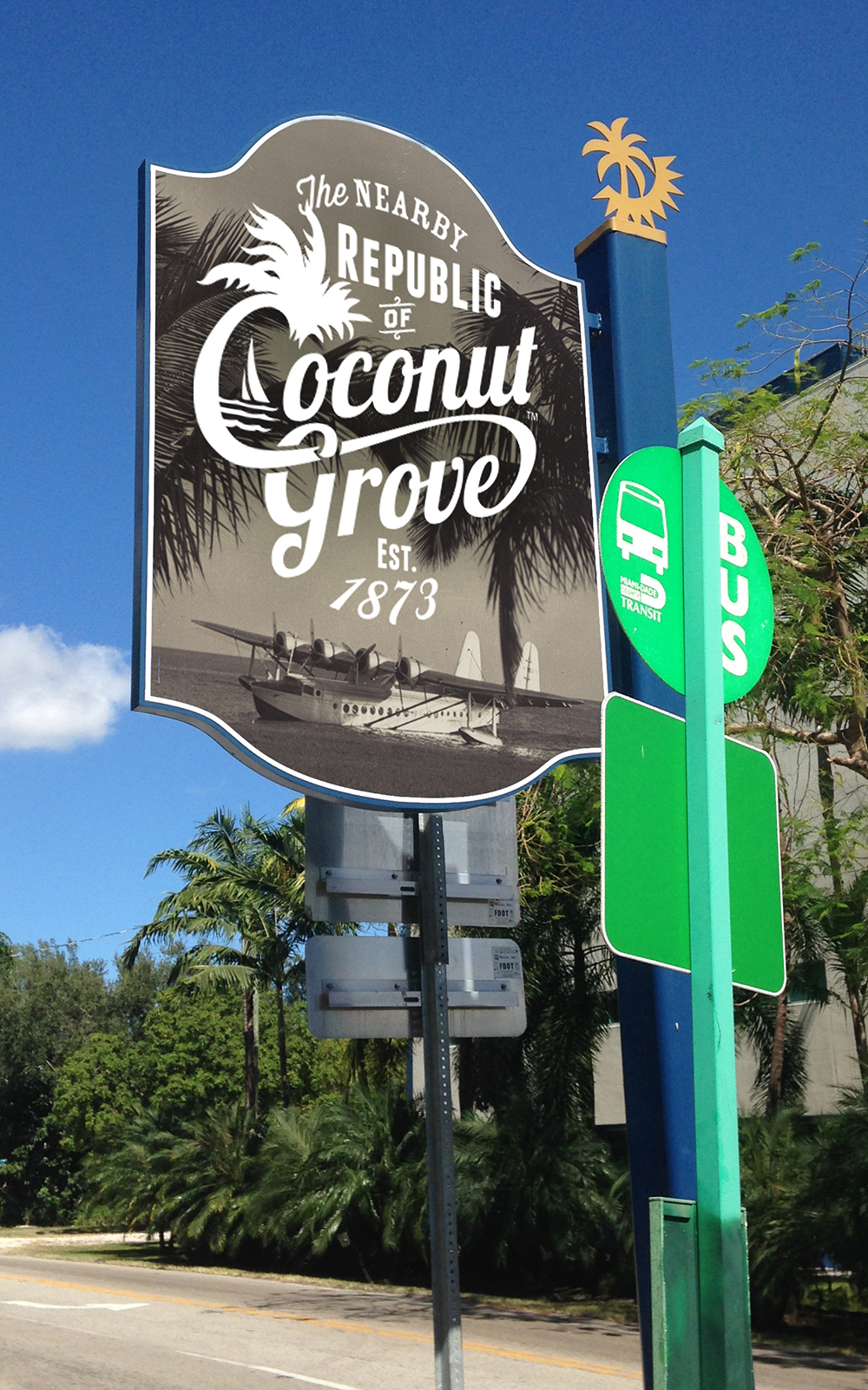 Coconut Grove Signage