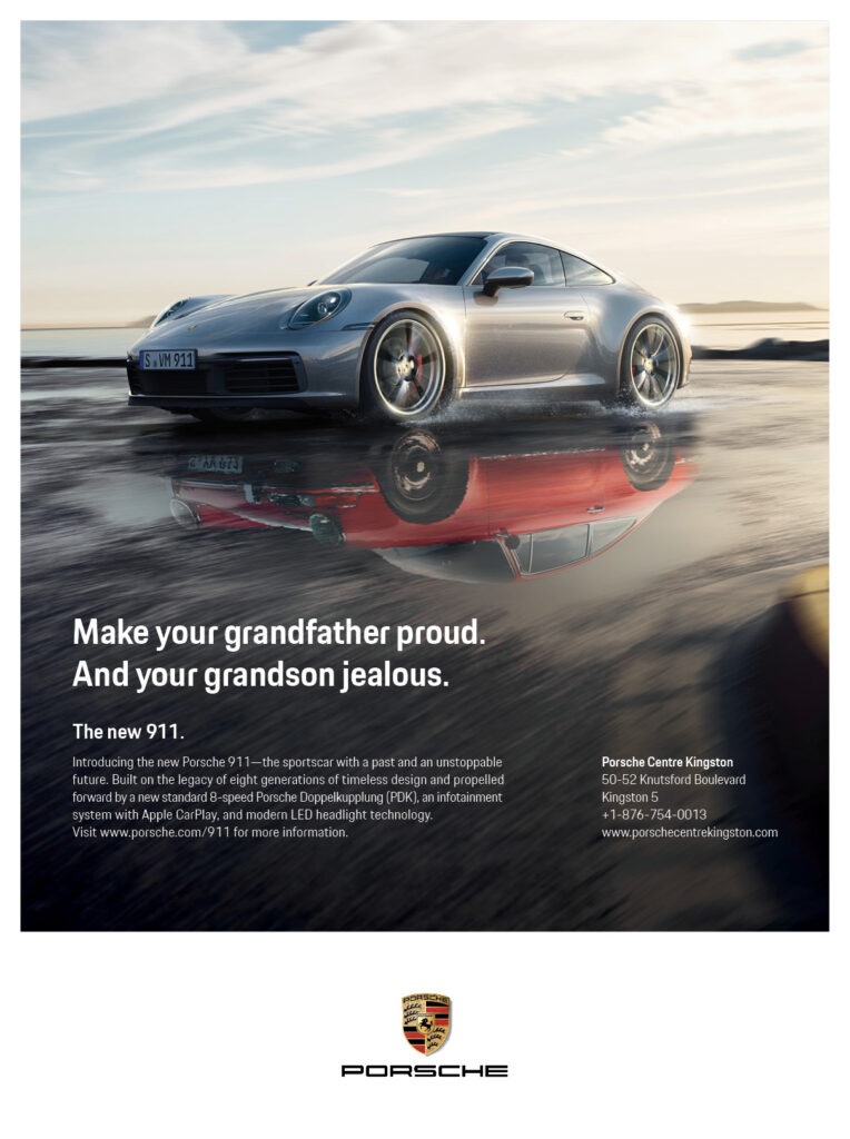 Markham Yard Porsche 911 Print Advertising