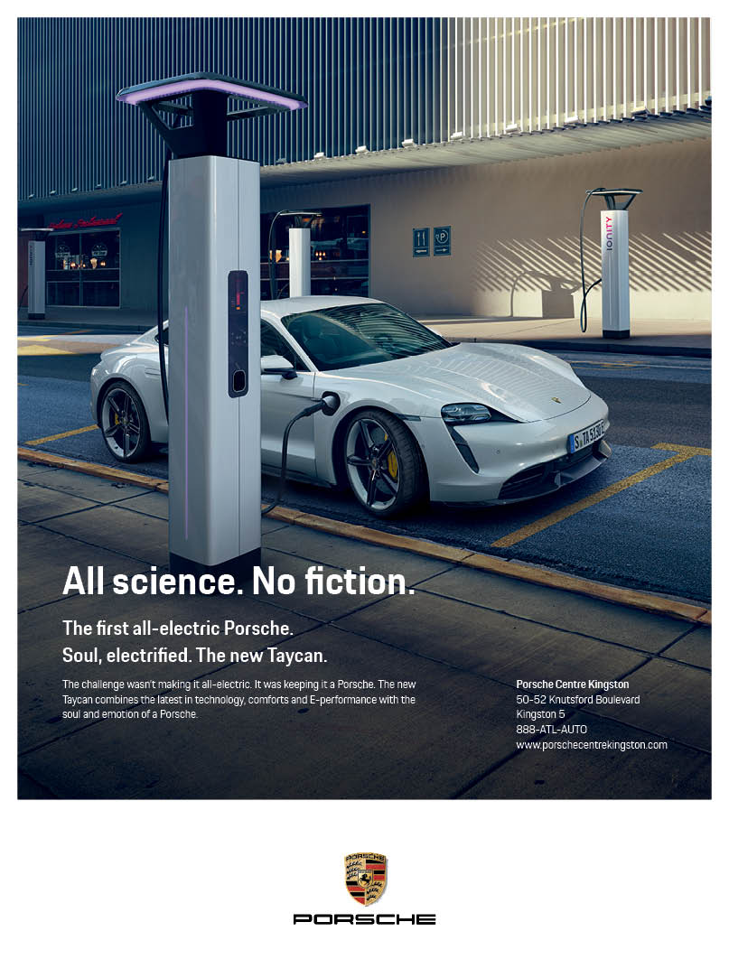 Porsche Taycan Advertising