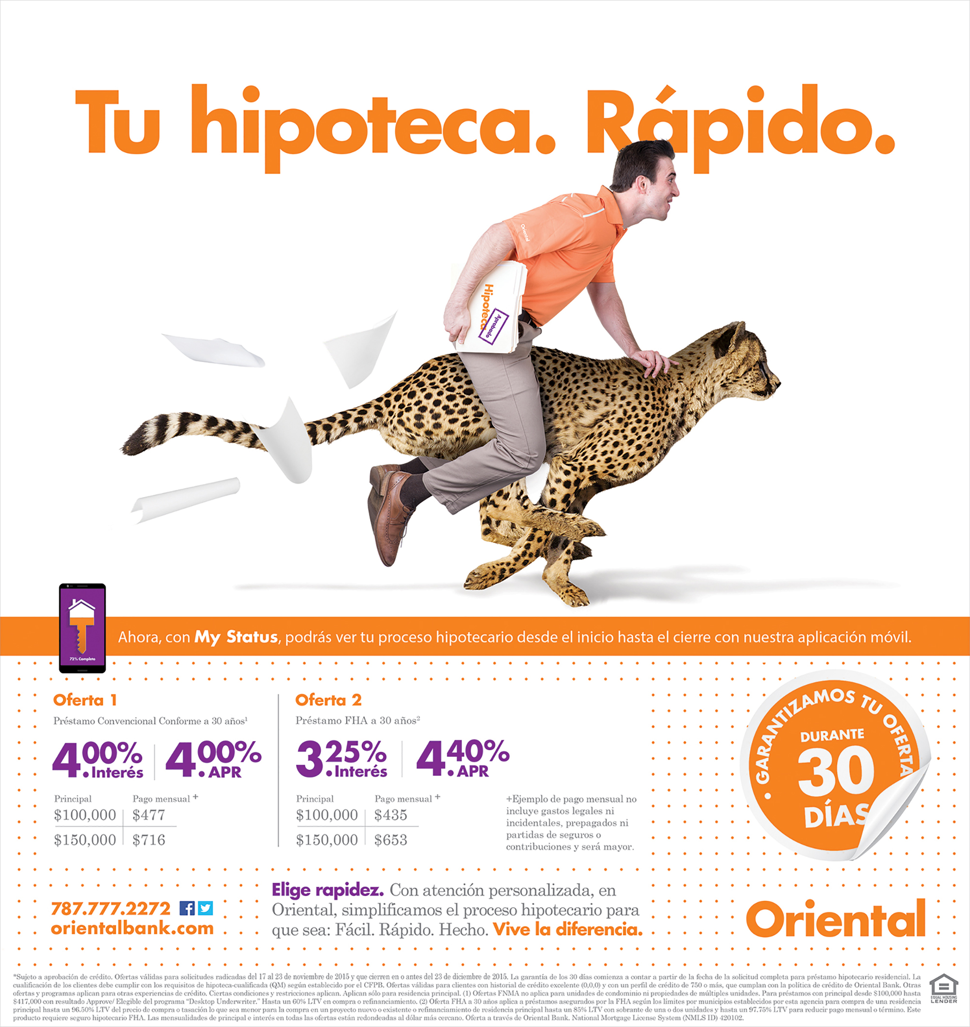 Oriental Bank Online Banking Advertising