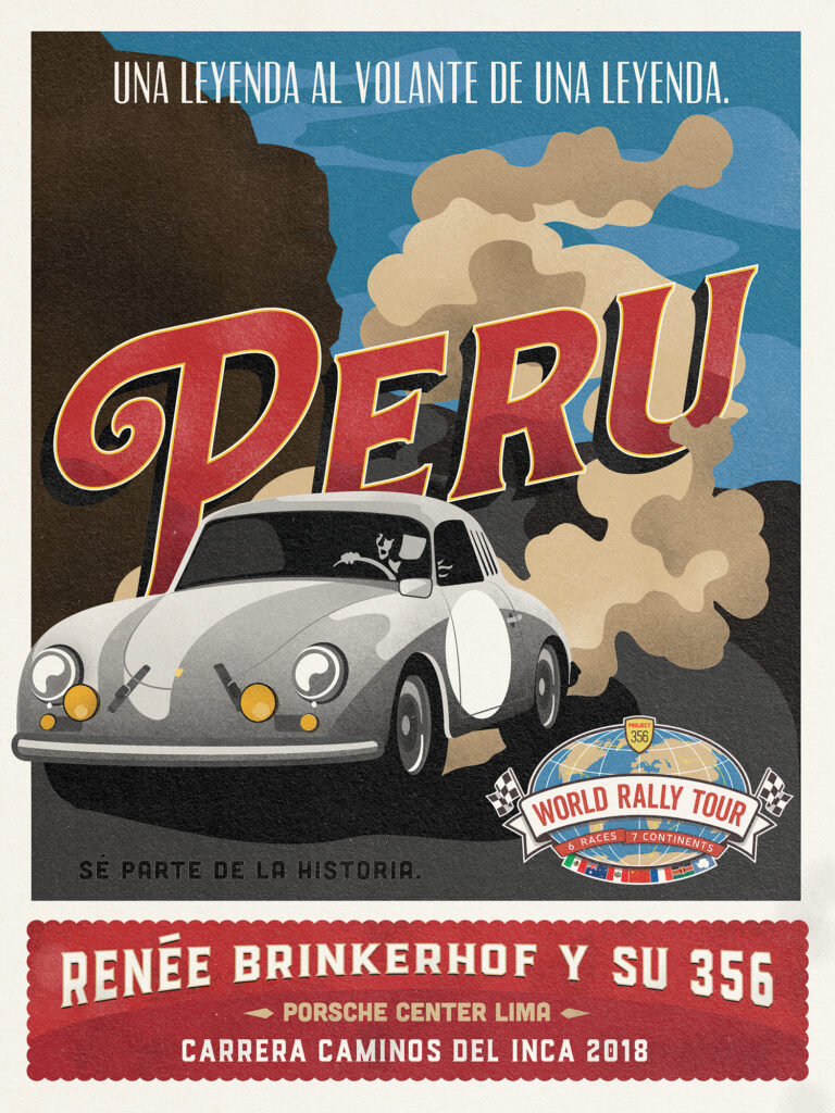 Renée Brinkerhoff World Rally Poster
