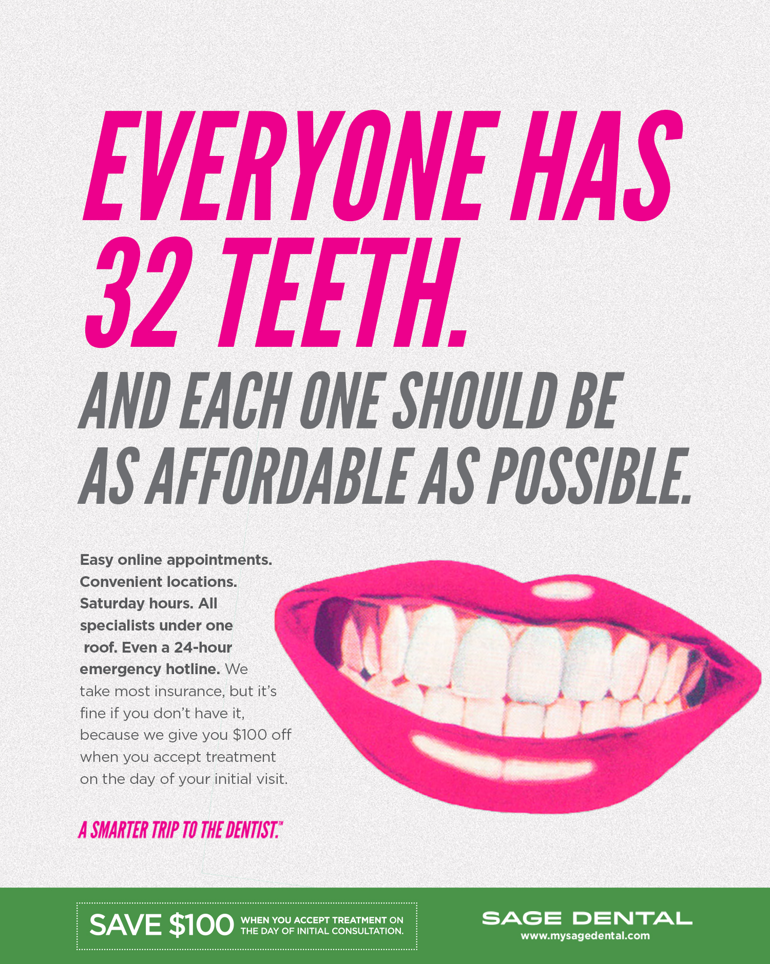 Sage Dental Print Advertising