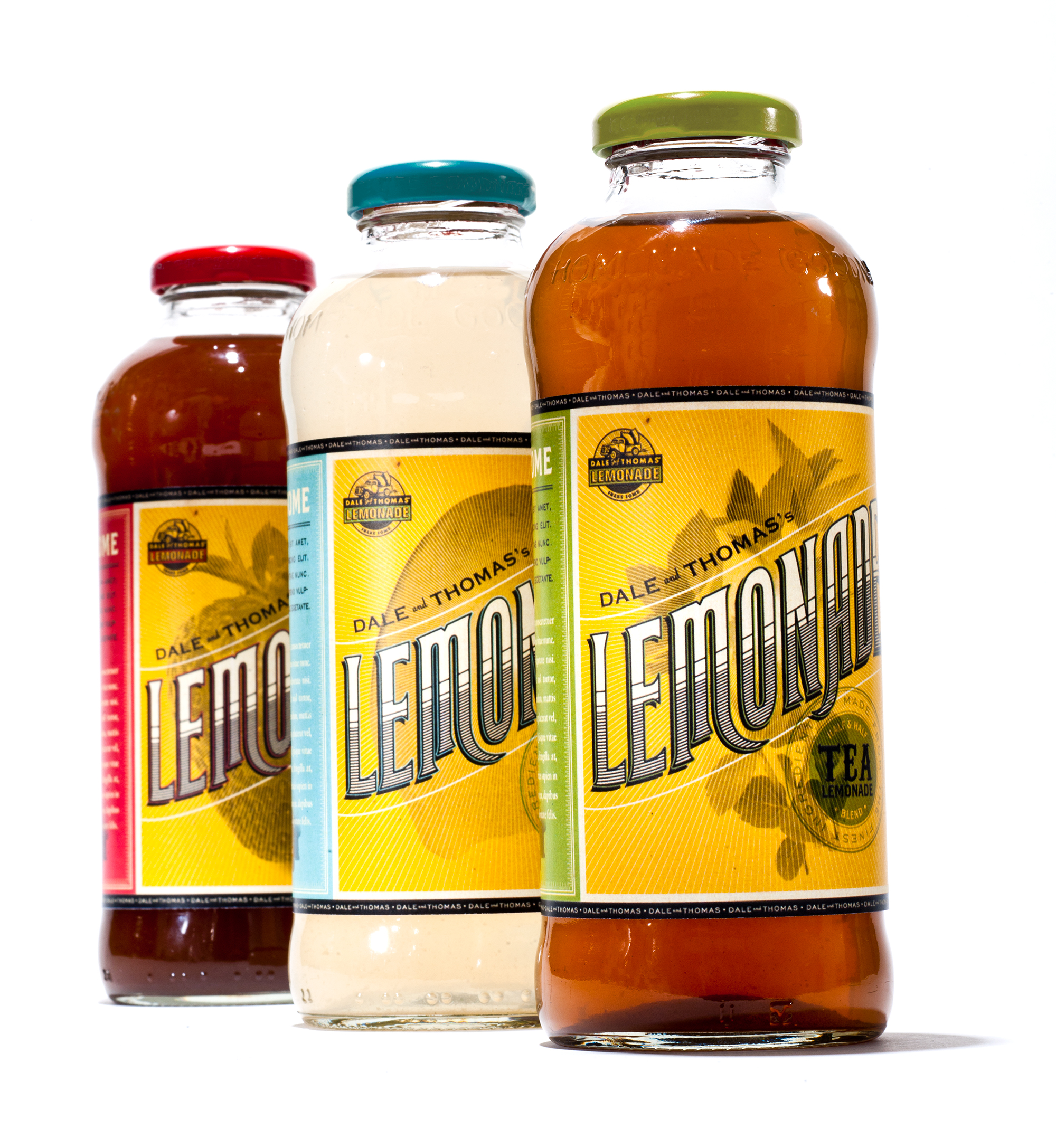 Label Design for Dale & Thomas Lemonade