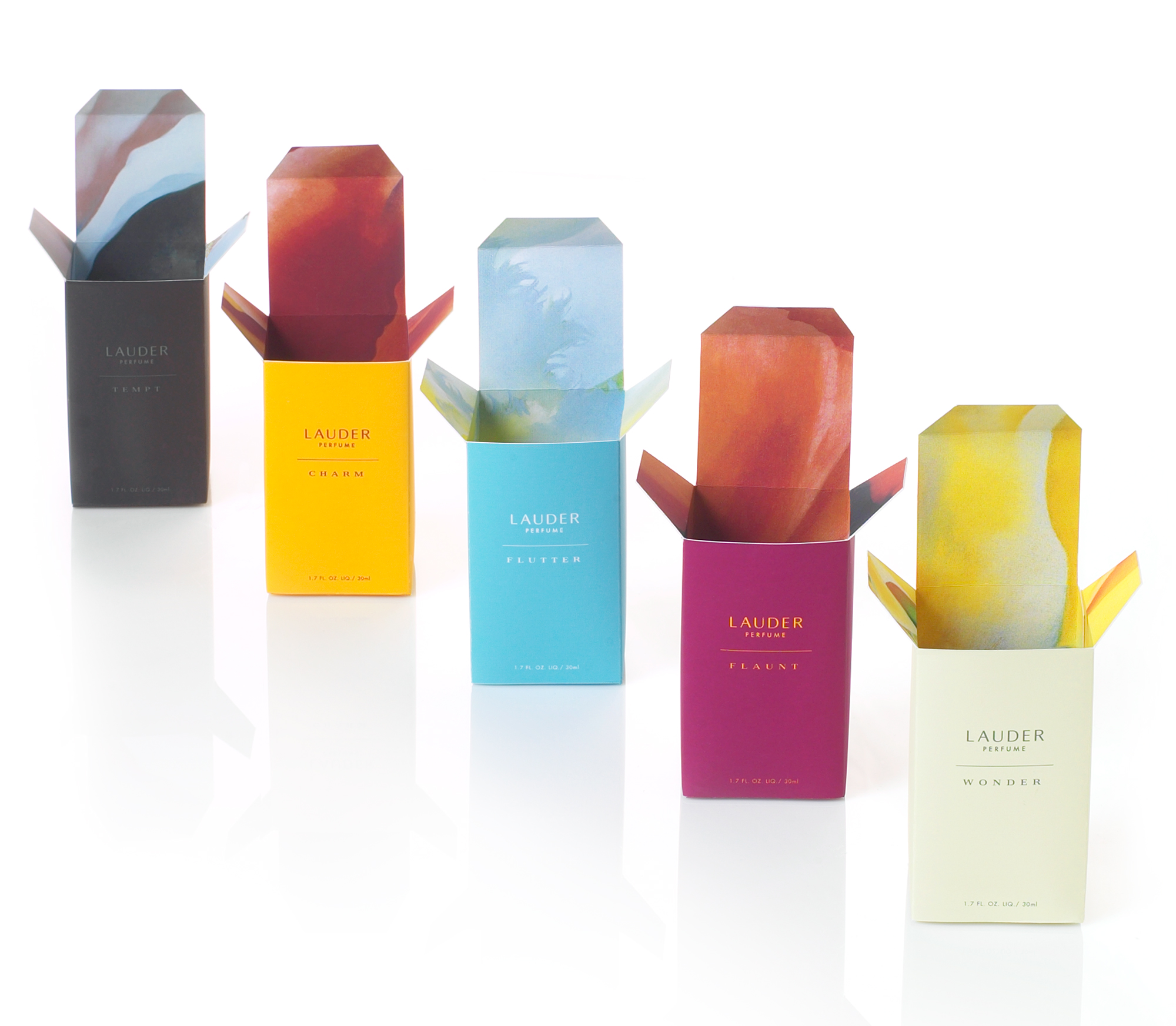 Lauder Perfume Package Design